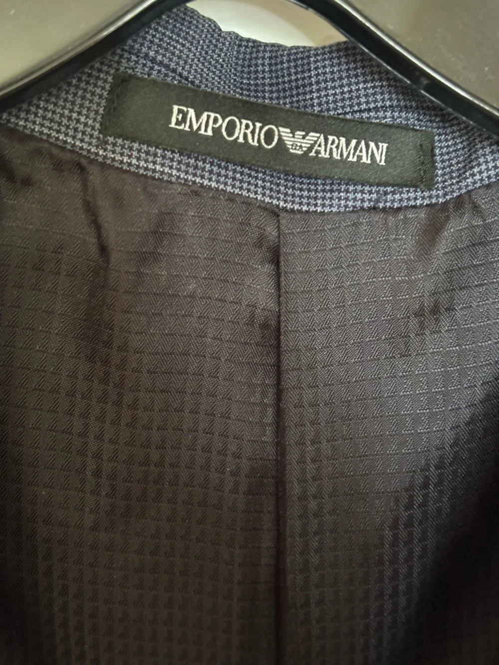 EMPORIO ARMANI Men's Classic Blue Two-Piece Suit Jacket & Trouser SUIT SZ 50